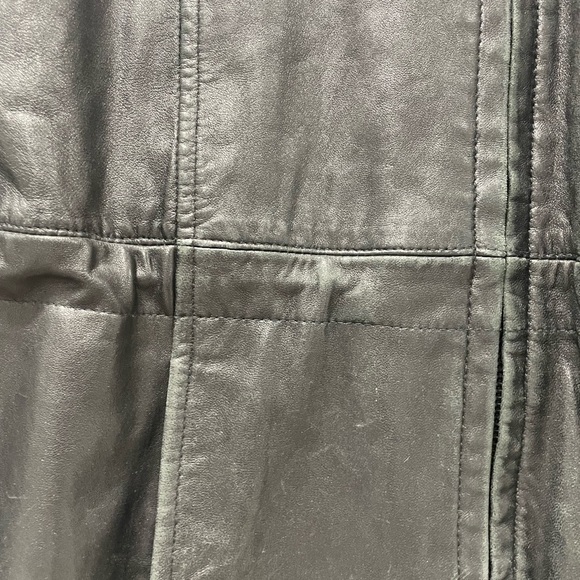London Fog Leather Jacket Size M - Picture 5 of 5